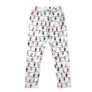 NWT Hanna Andersson Christmas Lights Leggings